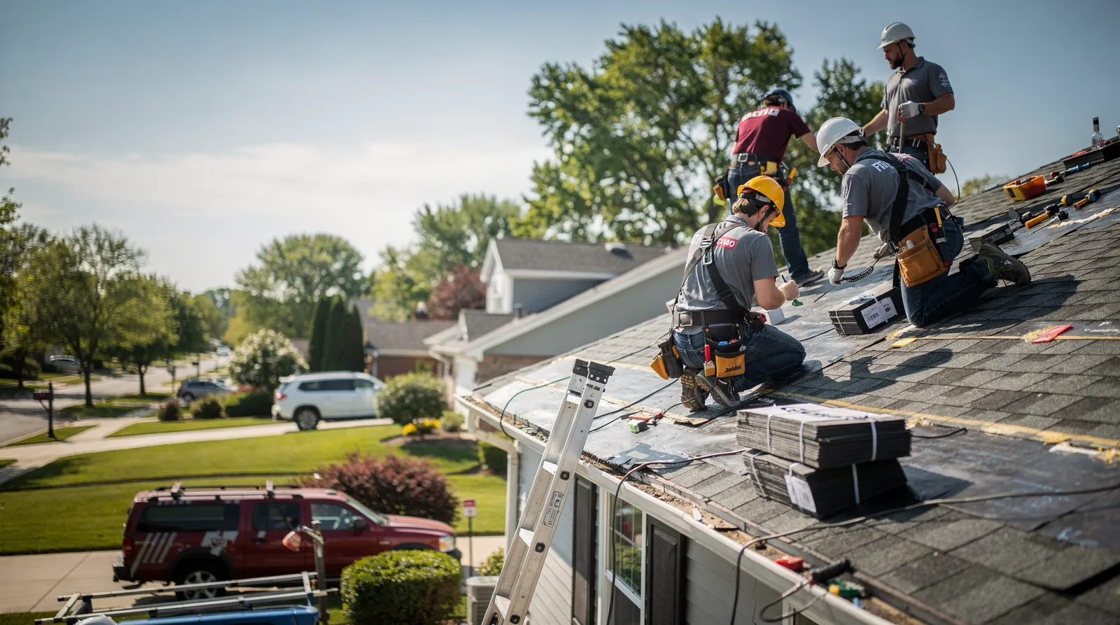 Roof Repair in Okawville, IL around you